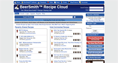 Desktop Screenshot of beersmithrecipes.com